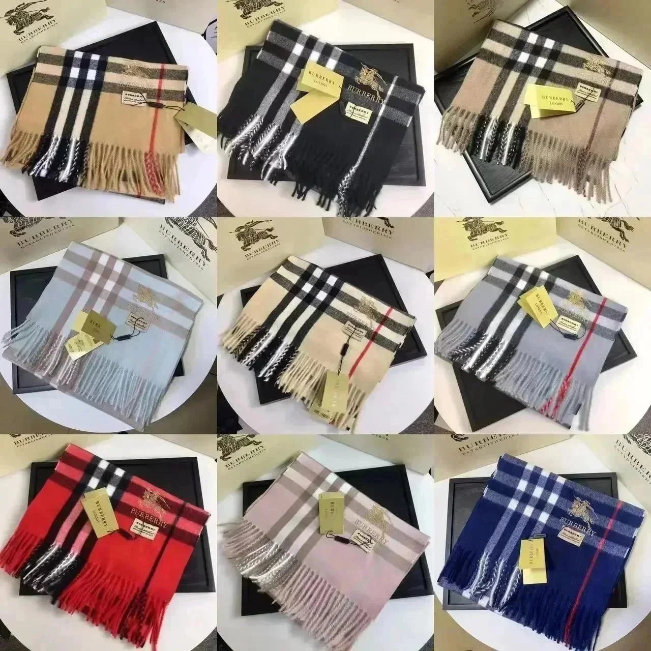 Burberry Wool Scarves & Shawls