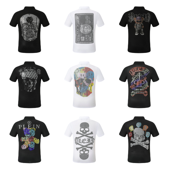 Philipp Plein Gothic Banner short-sleeve T-shirt men