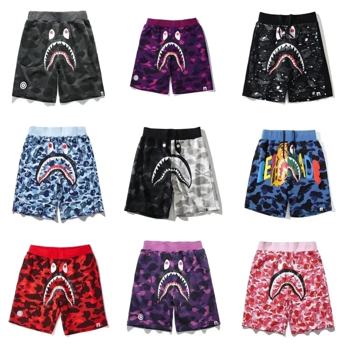 Bape Shark x PUBG Shorts