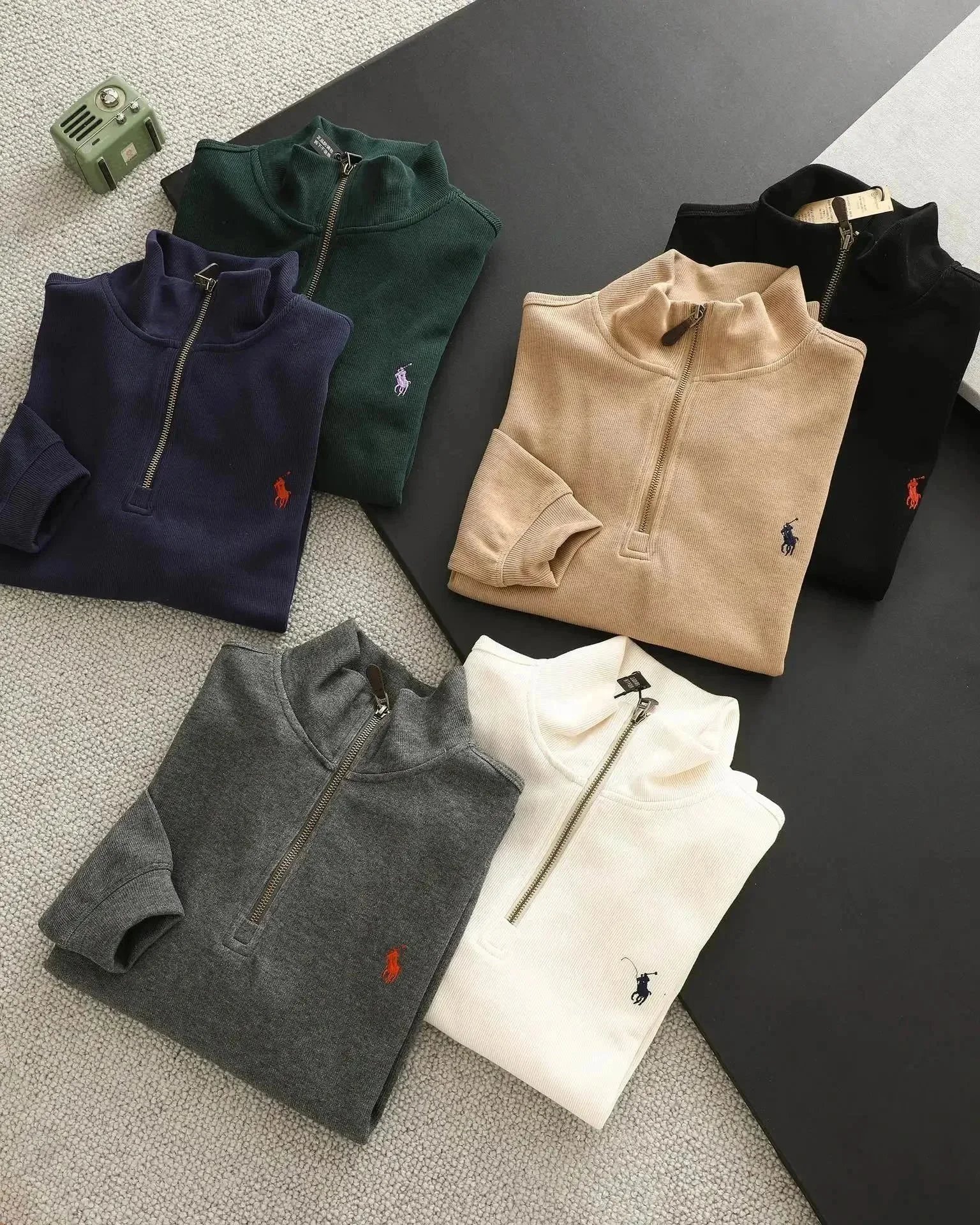 Ralph Lauren Men's Half Zip Sweater