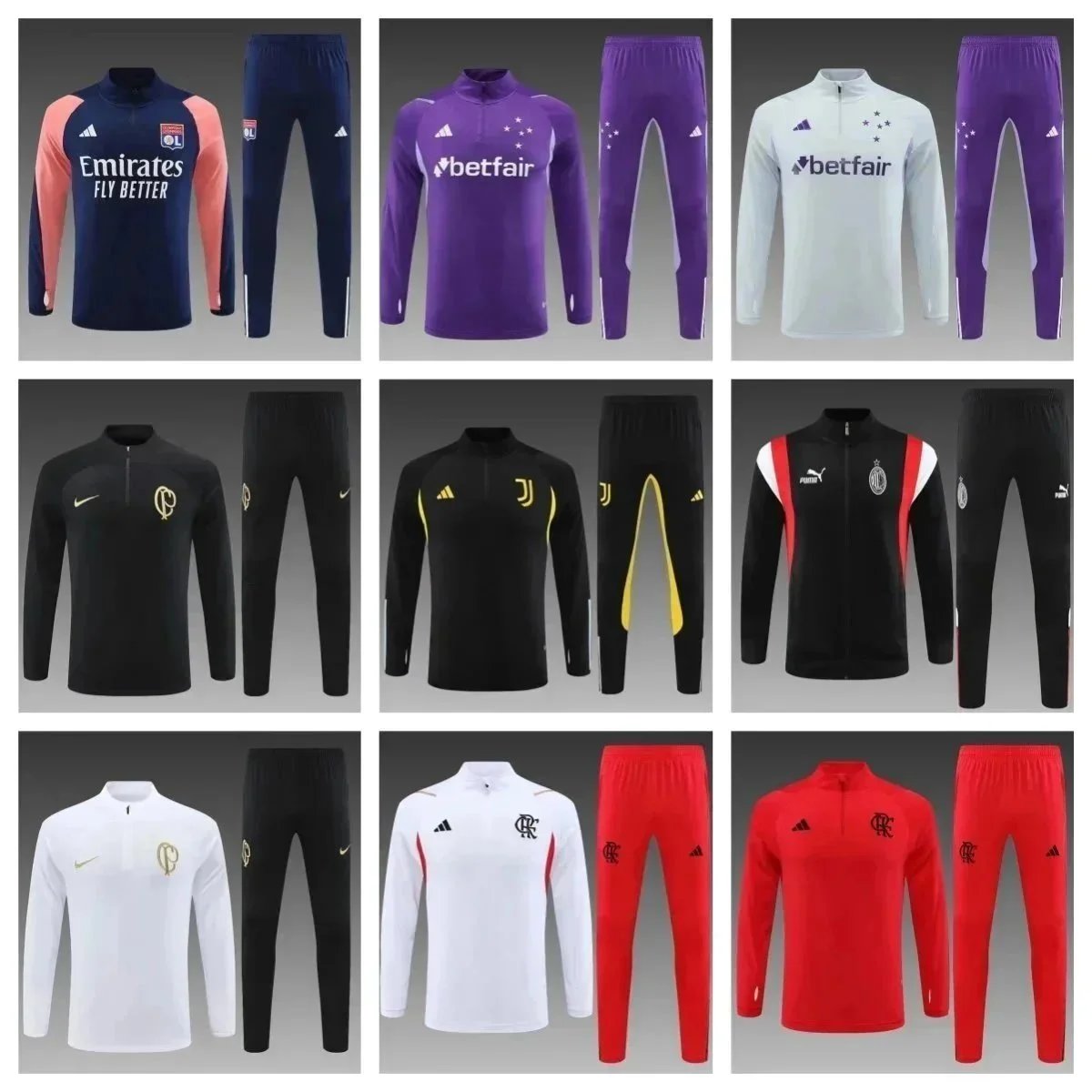 2024 Flameng Jacket Tracksuit