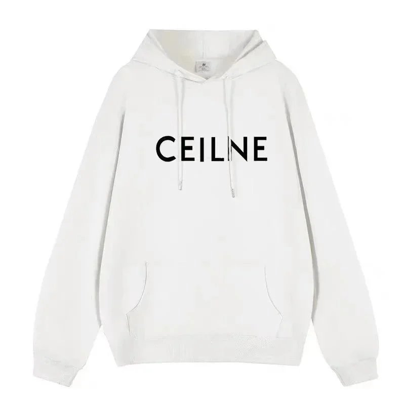 Celine Classic Logo Metal Rivet Hoodie