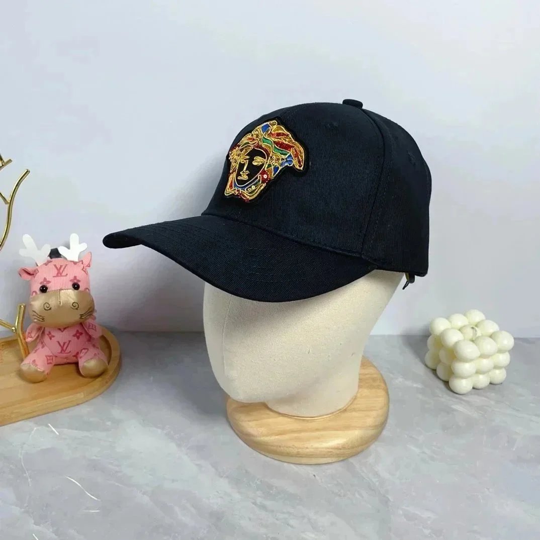 Versace - Medusa Crest Embroidered Cap