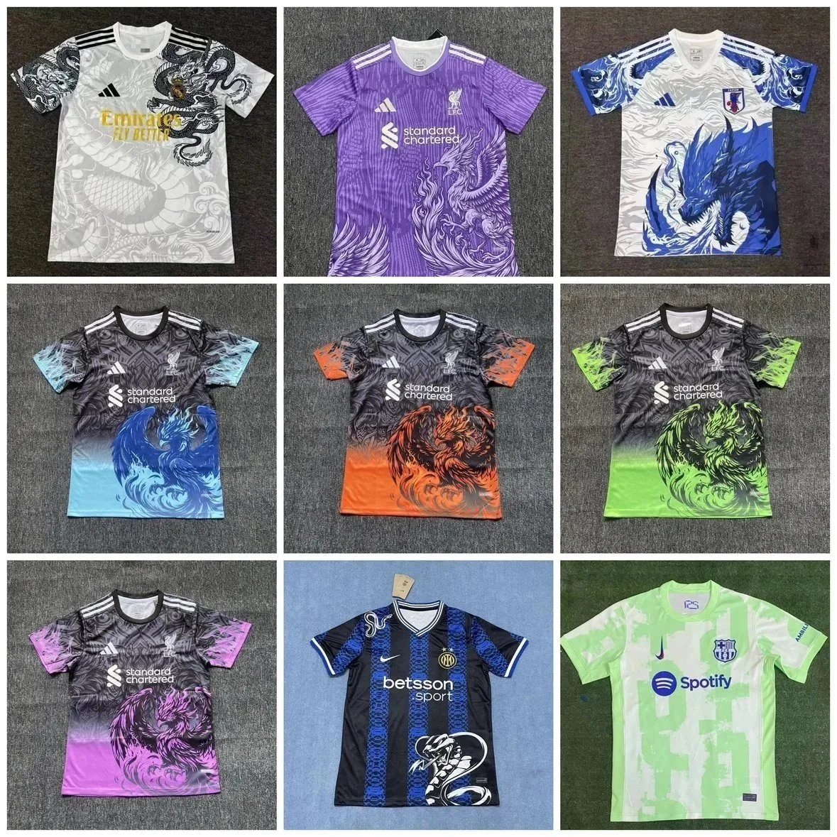 Real Madrid Soccer Jerseys Collection