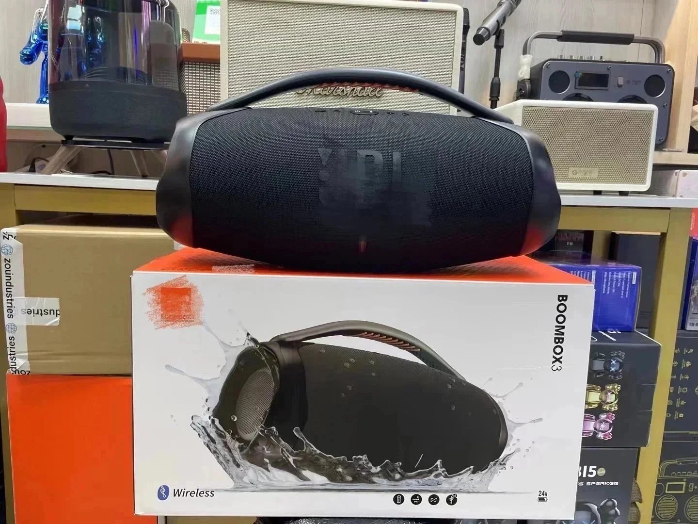 JBL Boombox 3 Bluetooth Portable Speaker