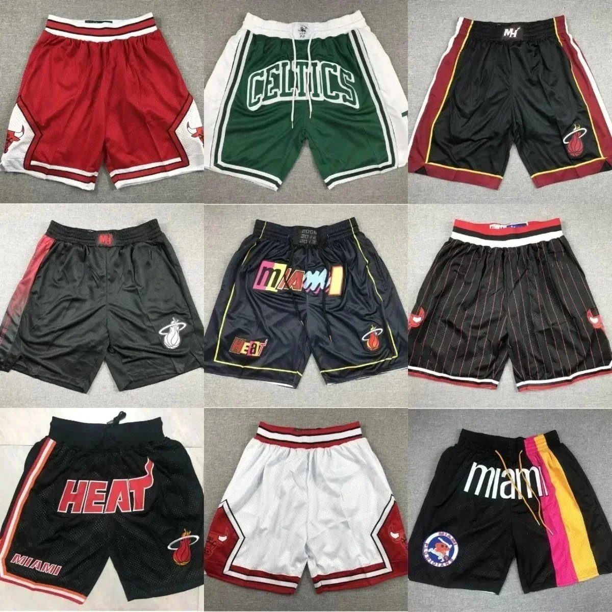 Miami Heat Black City Edition Shorts