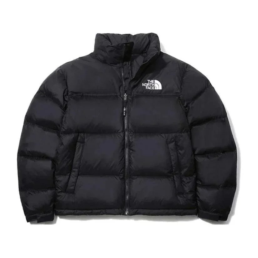 The North Face Black Puffer Jacket for Men Women Outdoor Winter Warm Coat
