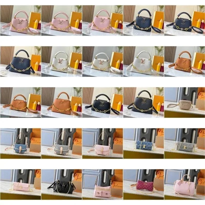 Louis Vuitton Mini Bag Collection - Elegant Women's Handbags with Chain Strap