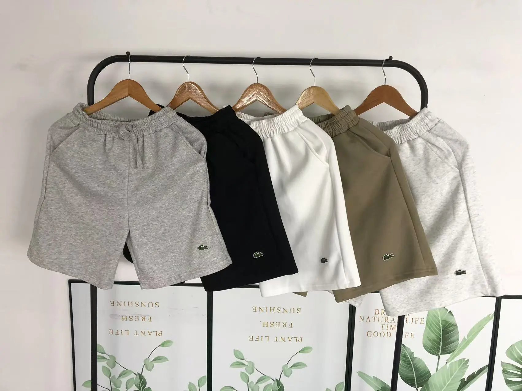 Lacoste Men's Cotton Blend Shorts in Multiple Colors