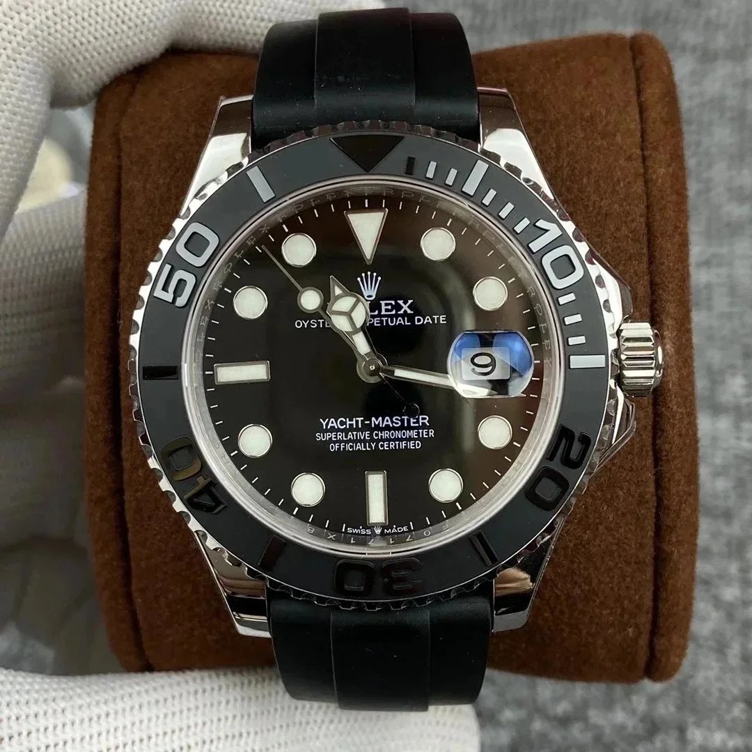 Rolex Yacht-Master Oyster Perpetual Date Black Dial Watch
