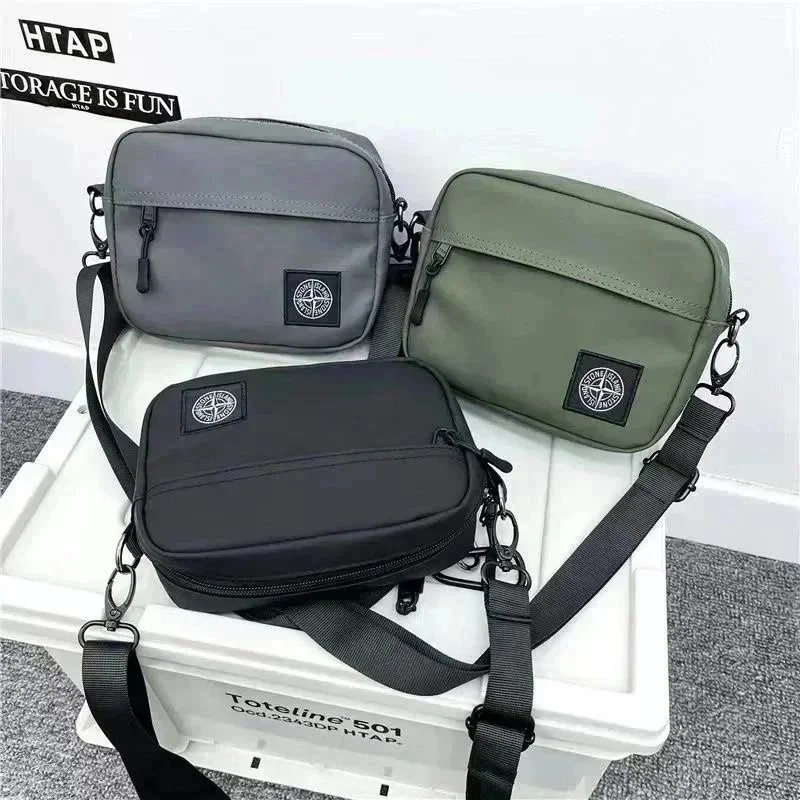 HTAP Crossbody Bag Lightweight Nylon Shoulder Bag for Men Women