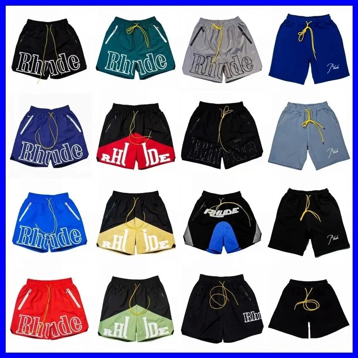 Rhude Men's Athletic Shorts Collection