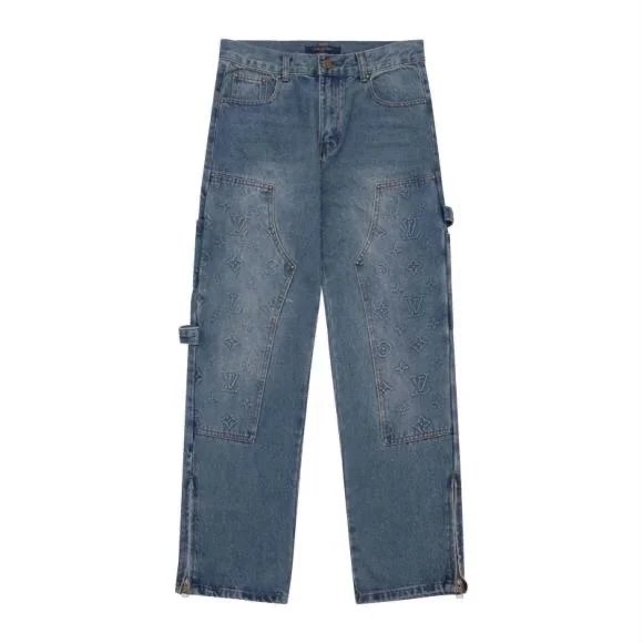 Louis Vuitton Monogram Denim Cargo Pants