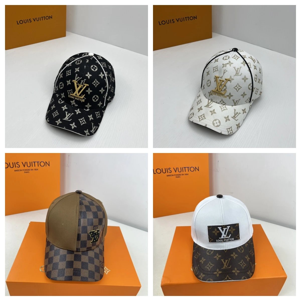 Louis Vuitton Monogram Baseball Cap for Men and Women