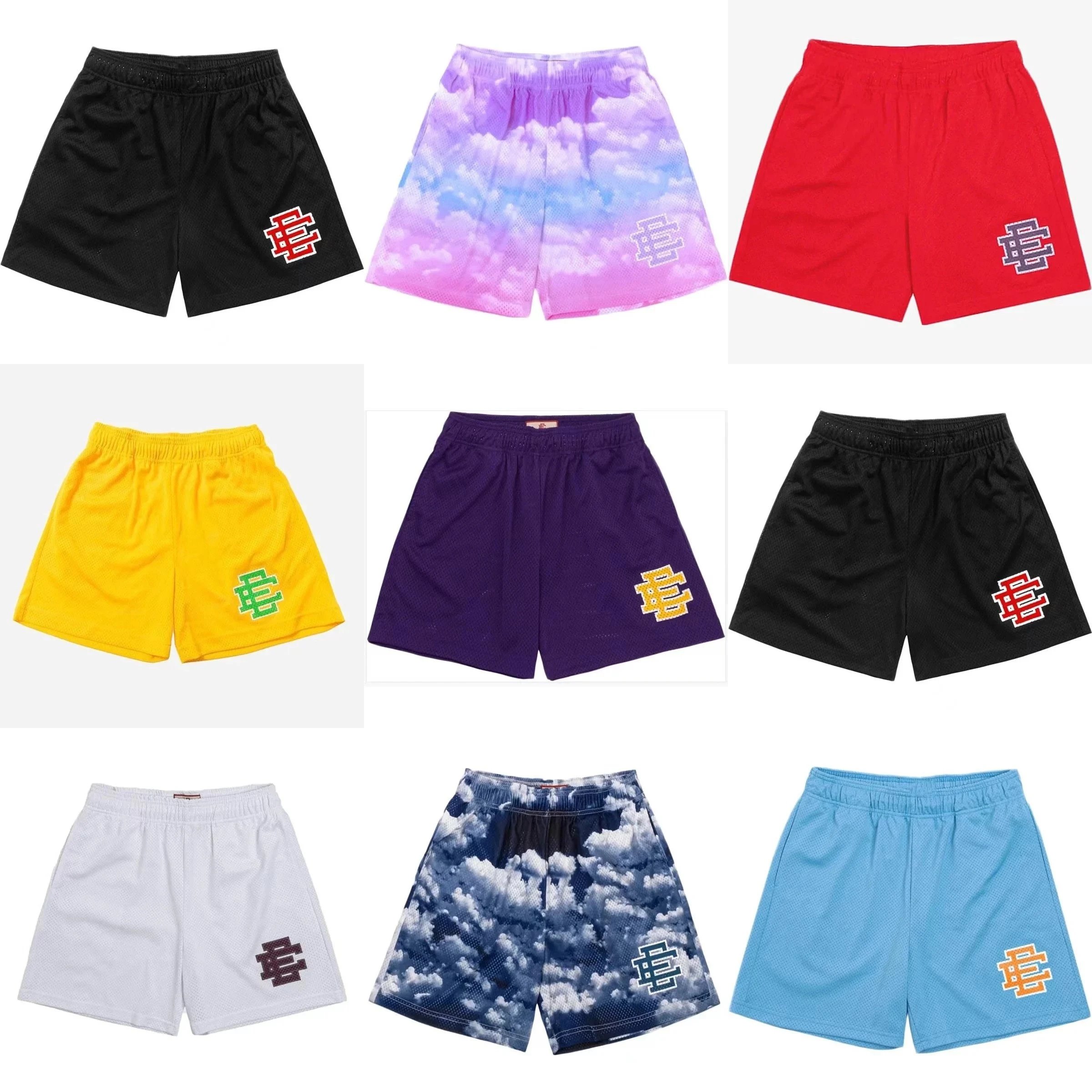 HUF Cloud Print Mesh Shorts for Men and Women