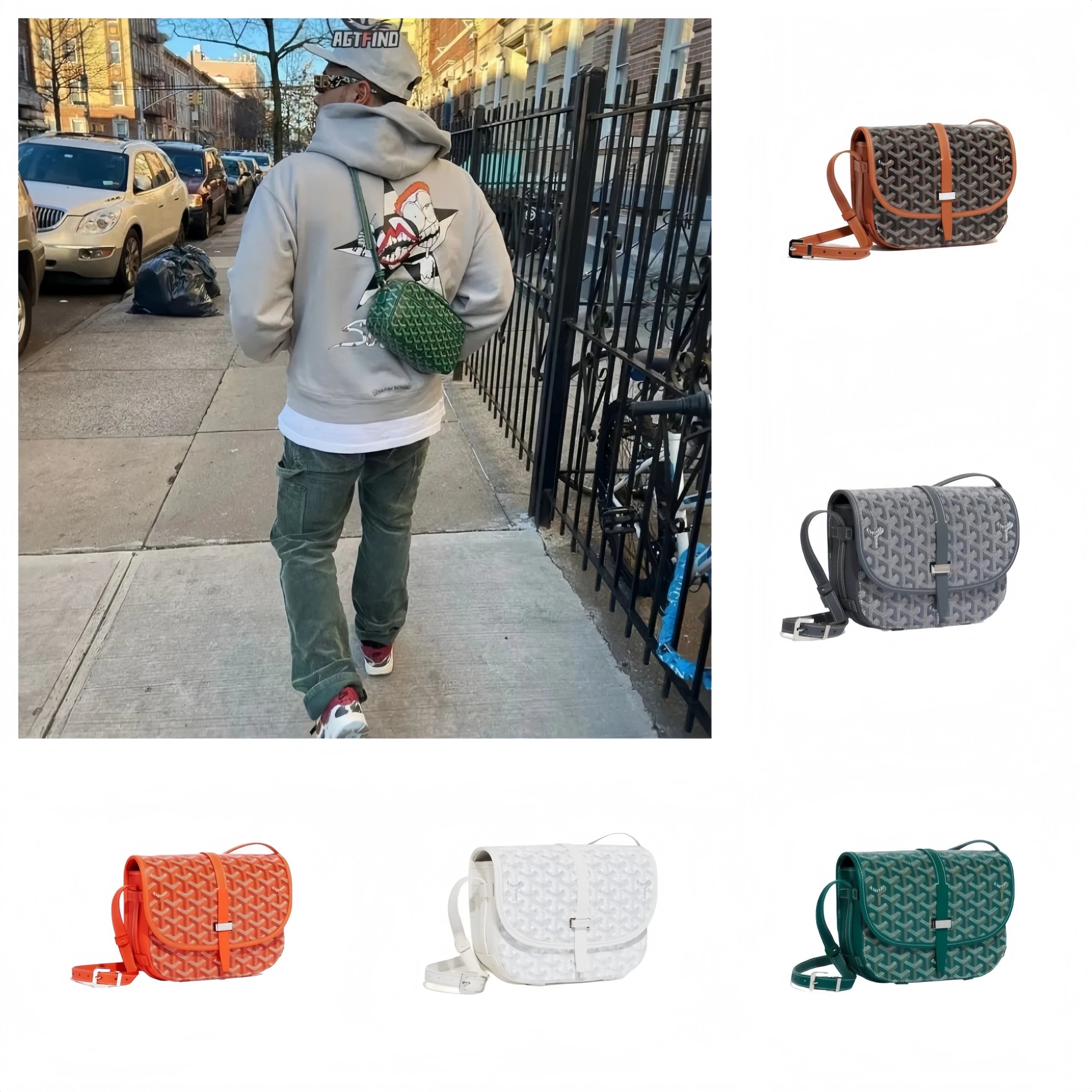 Goyard Saint Louis PM Messenger Bag in Multiple Colors