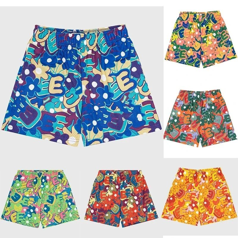 Colorful Printed Men's Swim Shorts with Bold Patterns