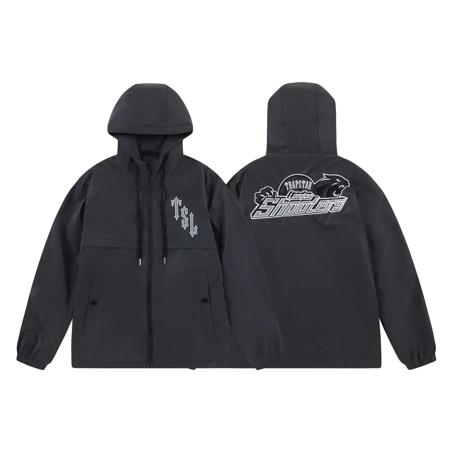 Trapstar London Shooters Hooded Jacket Black