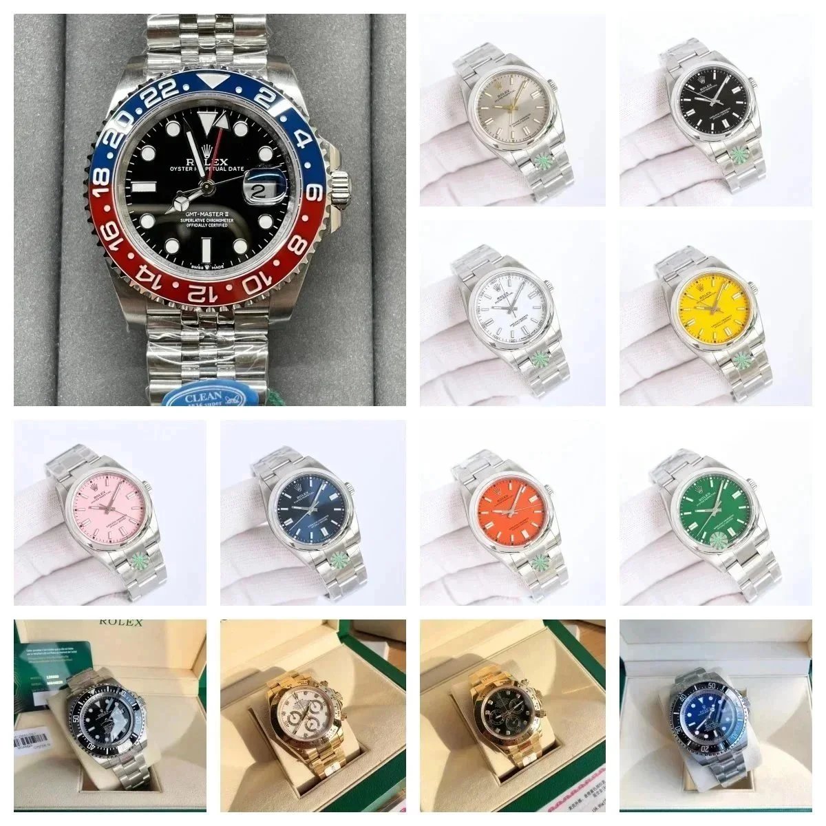 Rolex Oyster Perpetual Date Watch Collection