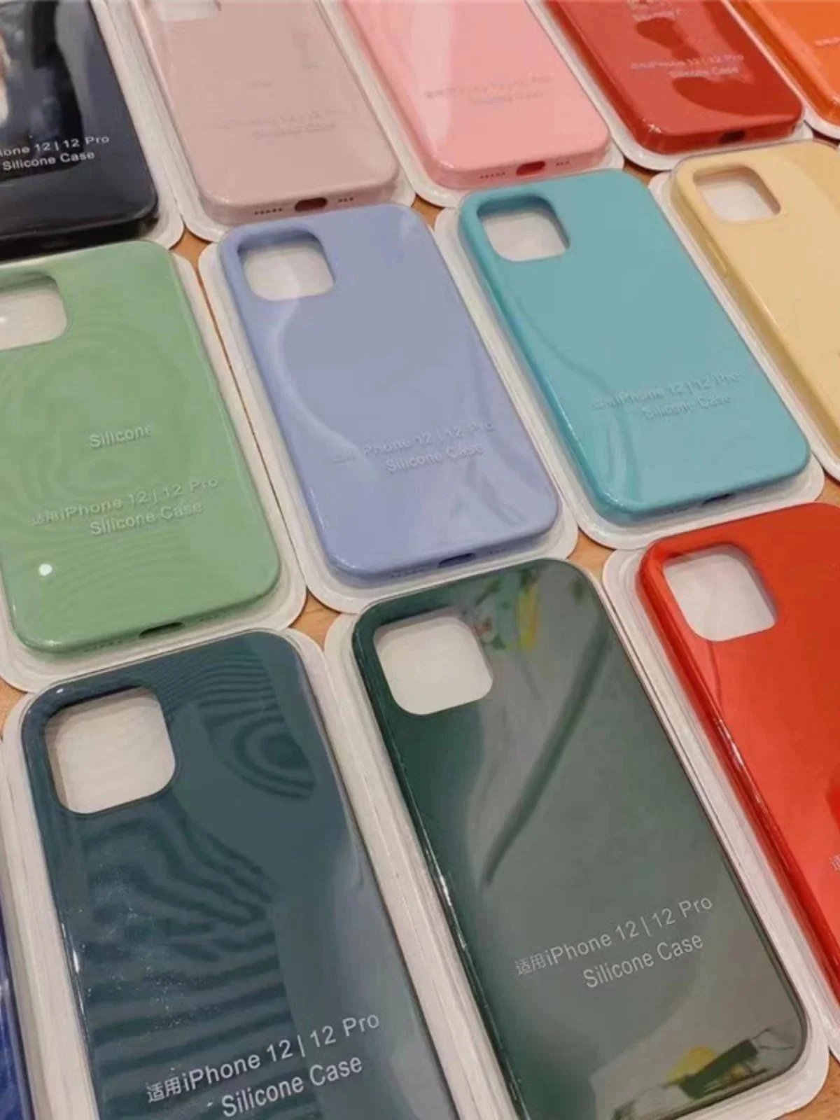 Silicone Case for iPhone 12 and 12 Pro - Soft Protective Cover