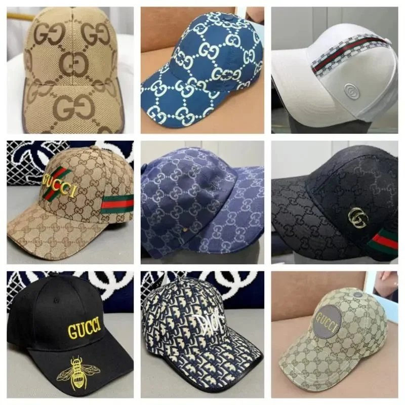 Gucci Logo Pattern Baseball Caps for Men and Women