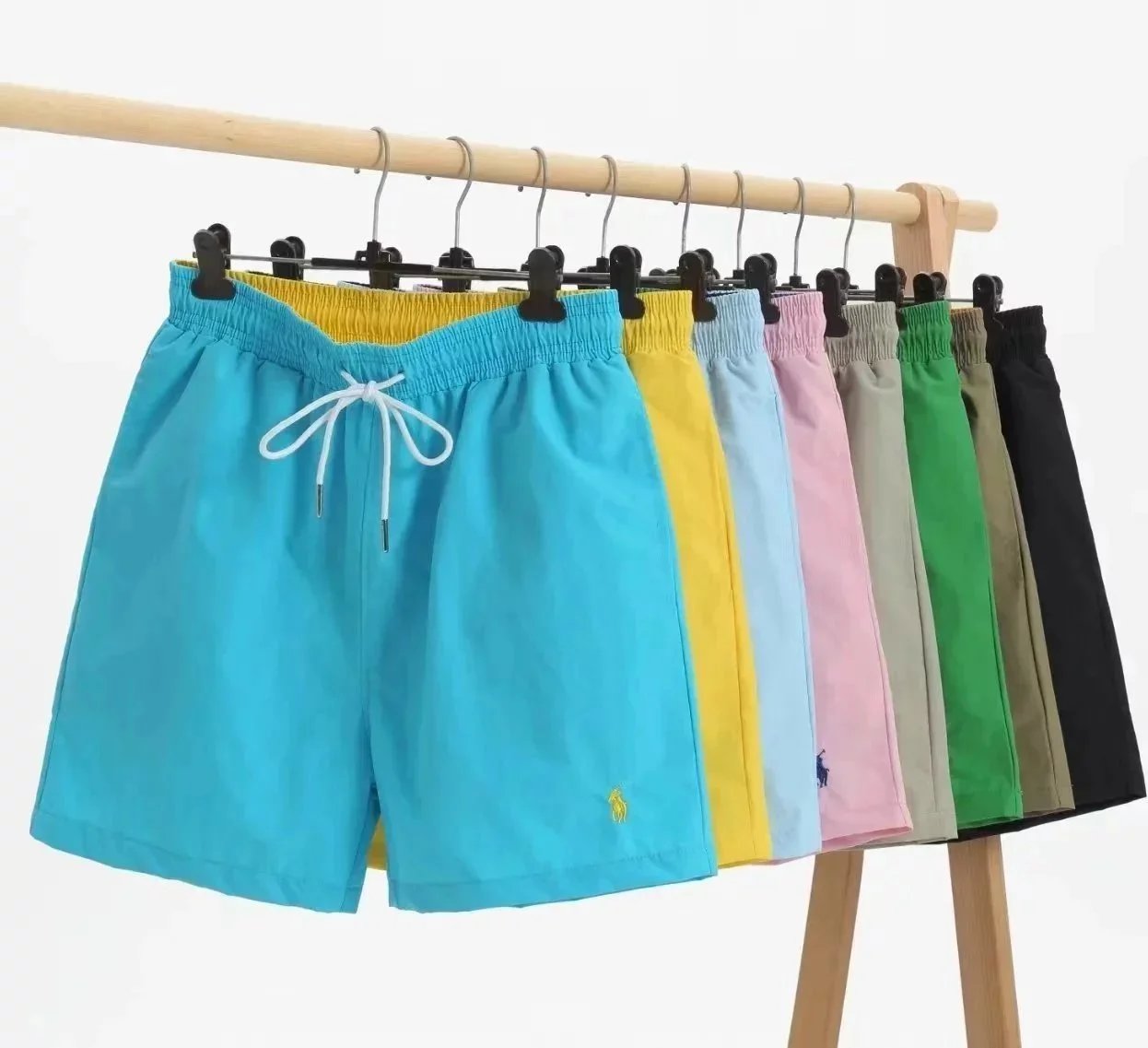 Men's Casual Cotton Shorts with Drawstring Waist