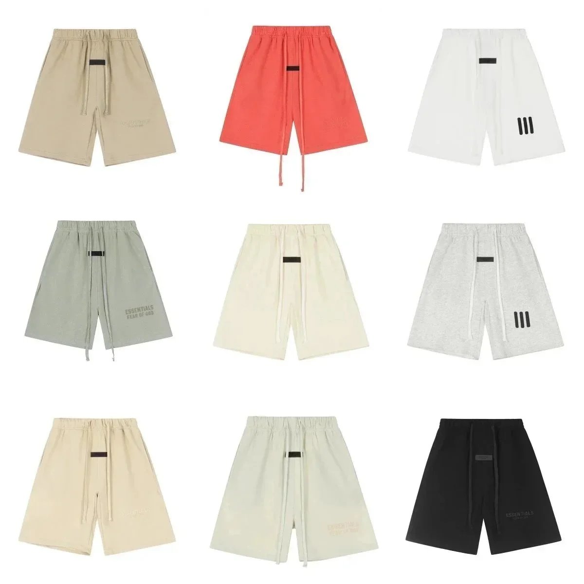 Essentials Men's Drawstring Shorts Casual Comfortable Sweat Shorts