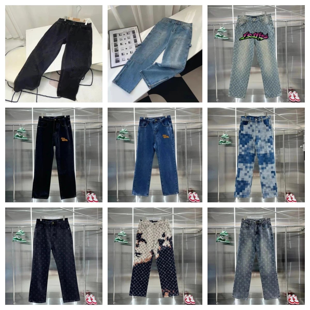 Luxury Designer Denim Pants for Women - Fashionable & Stylish