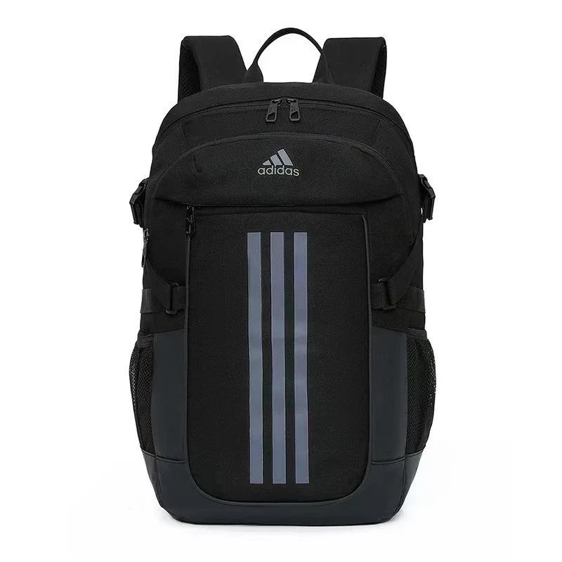 Adidas Classic Backpack for Men and Women - Black Sport Bag with 3-Stripes Design