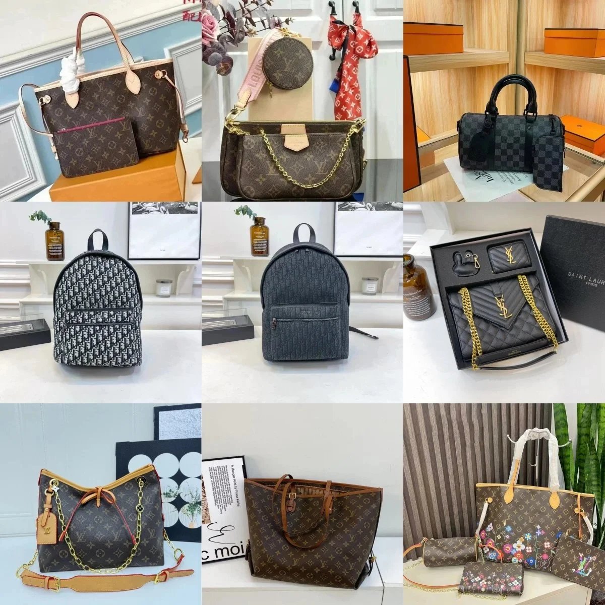 Luxury Designer Handbags and Backpacks for Women