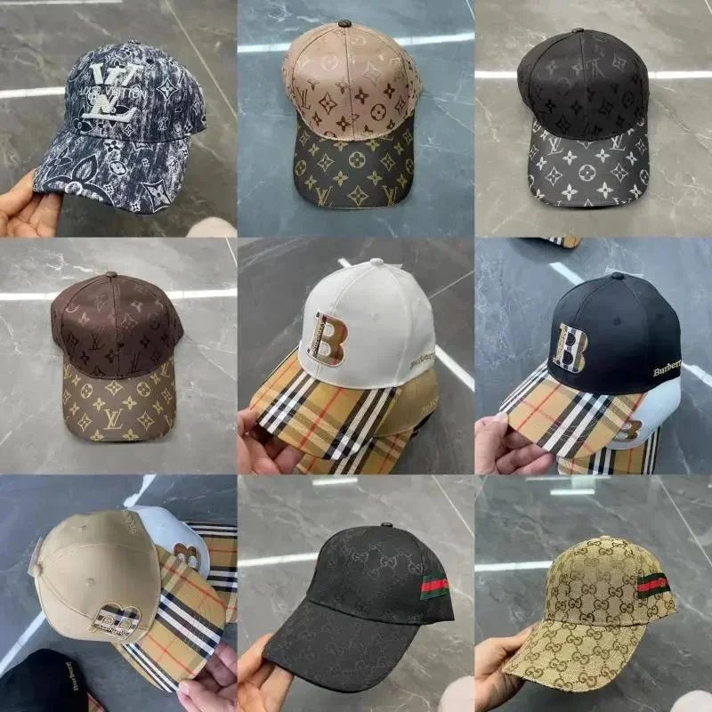 Designer Logo Baseball Caps for Men and Women