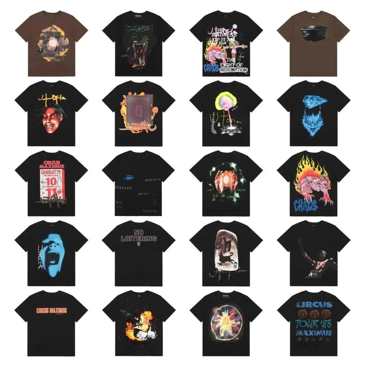 Circus Maximus T-Shirts Collection - Unique Artistic Designs