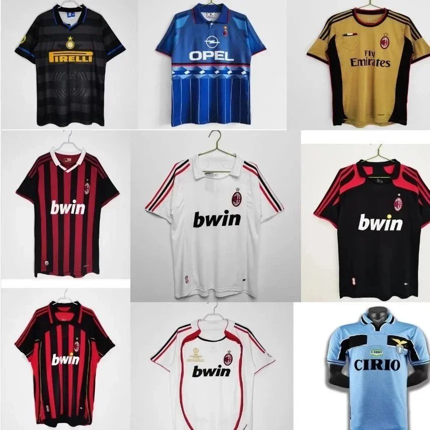 AC Milan Football Jersey Collection - Authentic Retro Kits