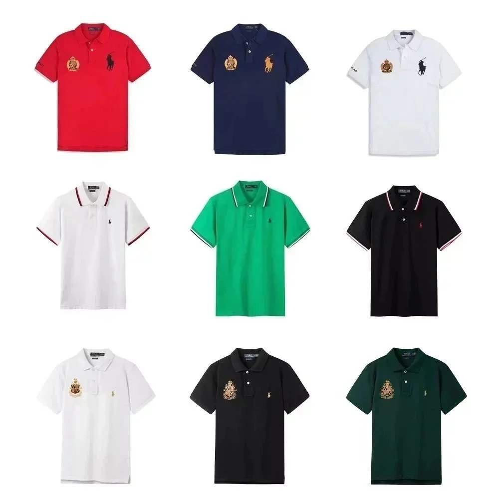 Ralph Lauren Polo Shirts for Men - Classic Embroidered Logo Design