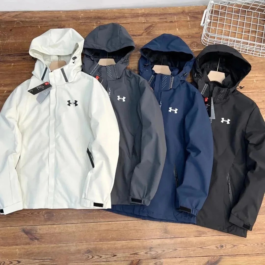 Under Armour Men's Waterproof Hooded Jacket Outdoor Sport Coat
