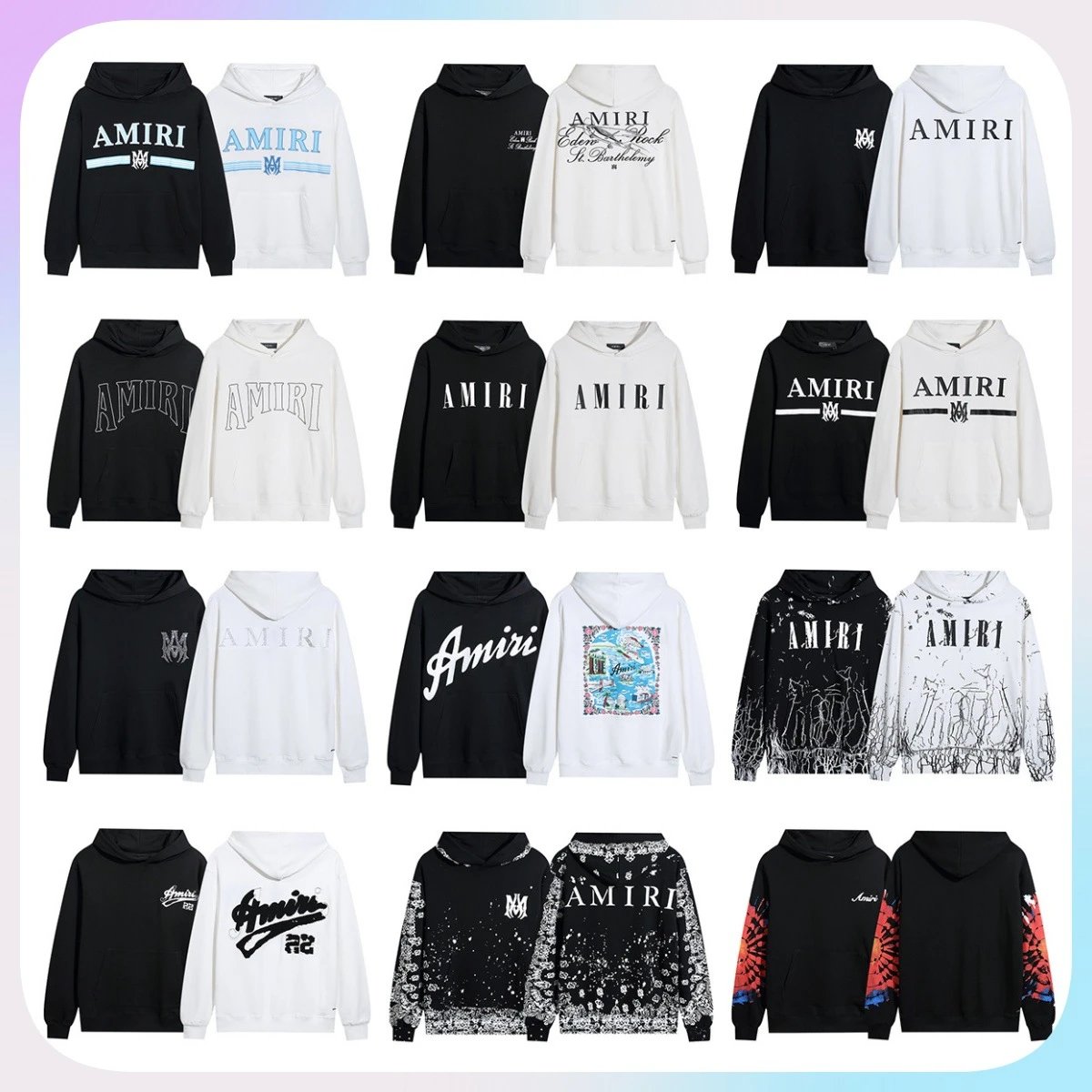 AMIRI Hoodies for Men and Women - Premium Streetwear Sweatshirts
