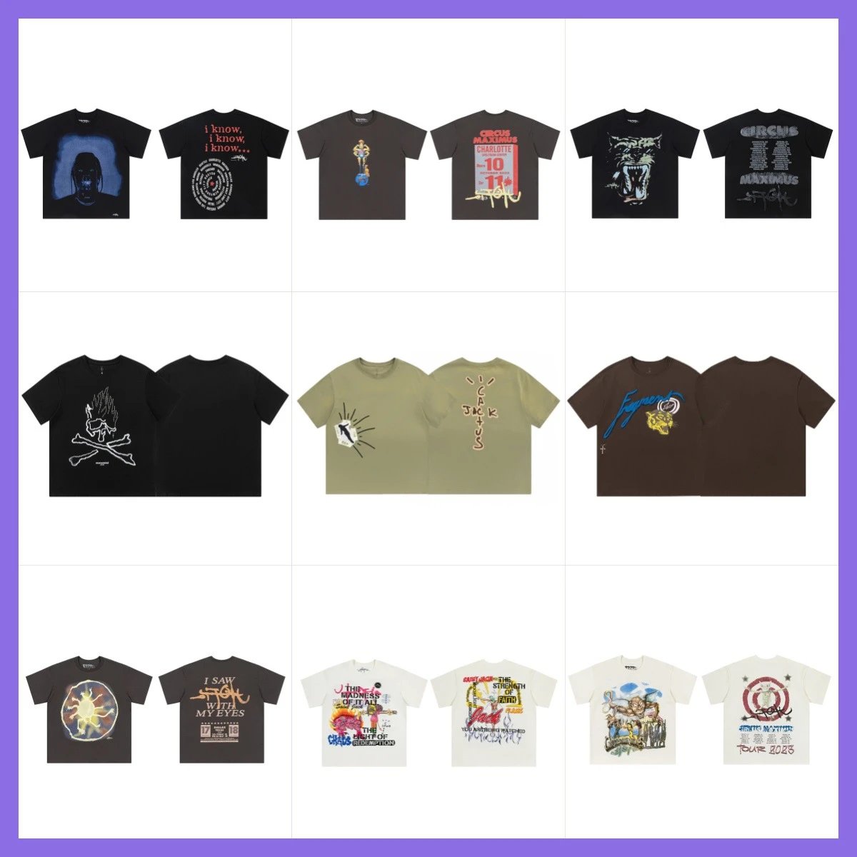 Circus Maximus T-Shirts Collection 2023 - Limited Edition Streetwear