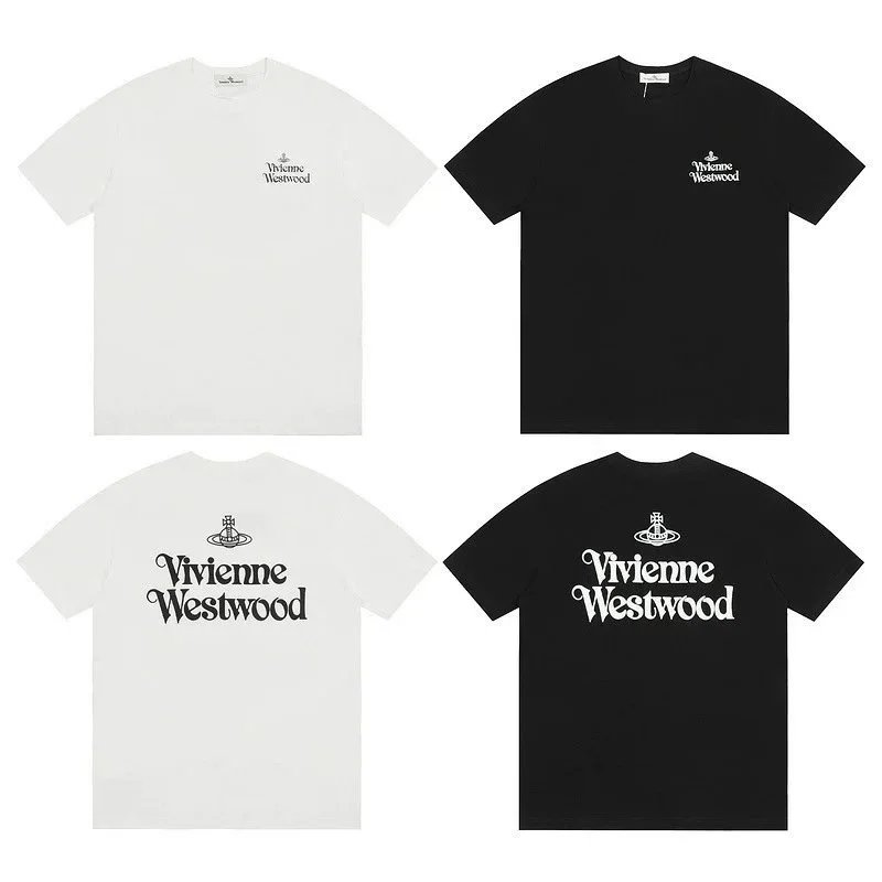 Vivienne Westwood Logo T-Shirt in Black and White