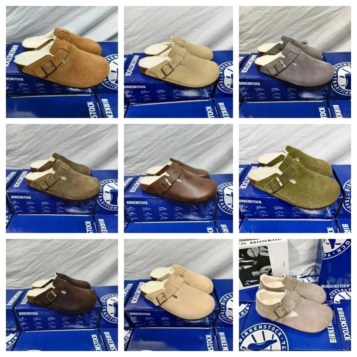Birkenstock Boston Clogs Soft Footbed Comfortable Slip-On Shoes