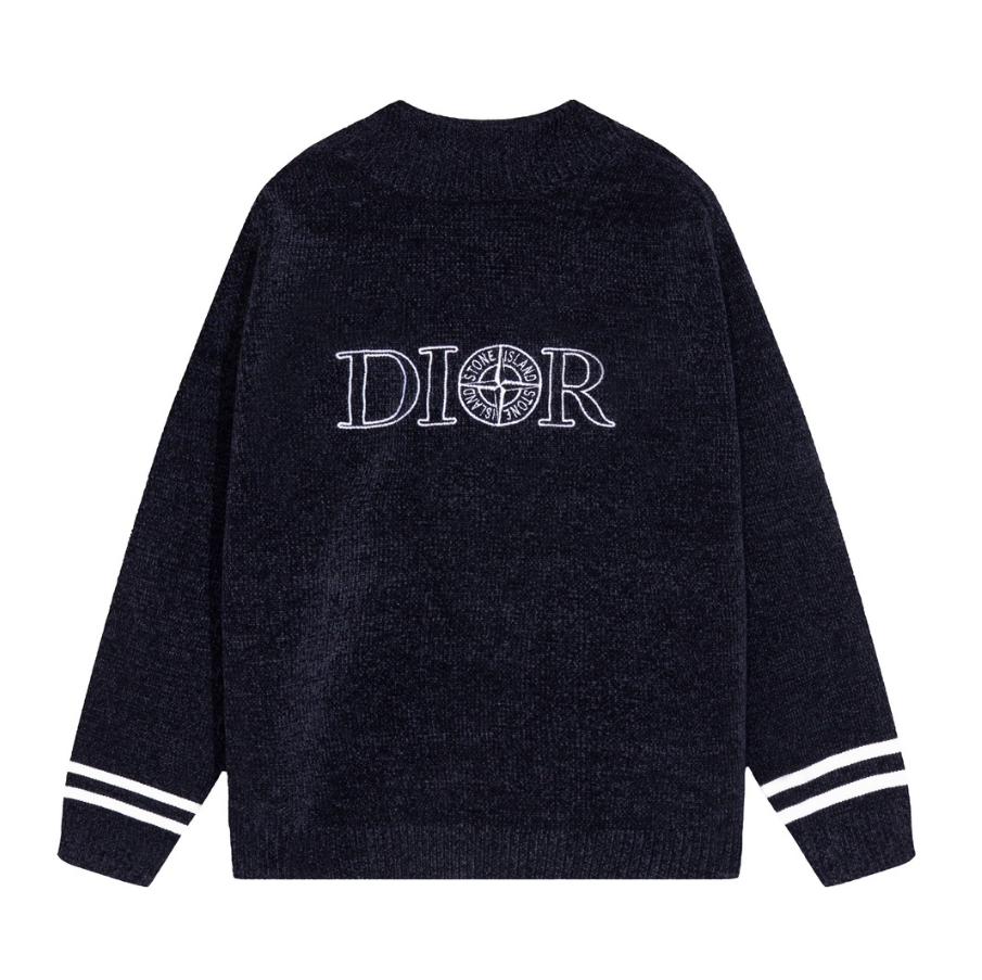 Dior x Stone Island Embroidered Knit Sweater