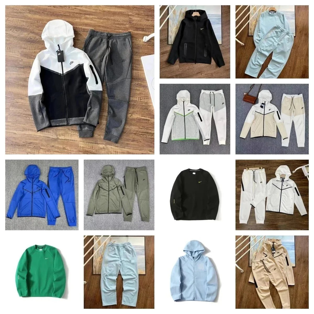 Nike Sportswear Tracksuit Set for Men and Women