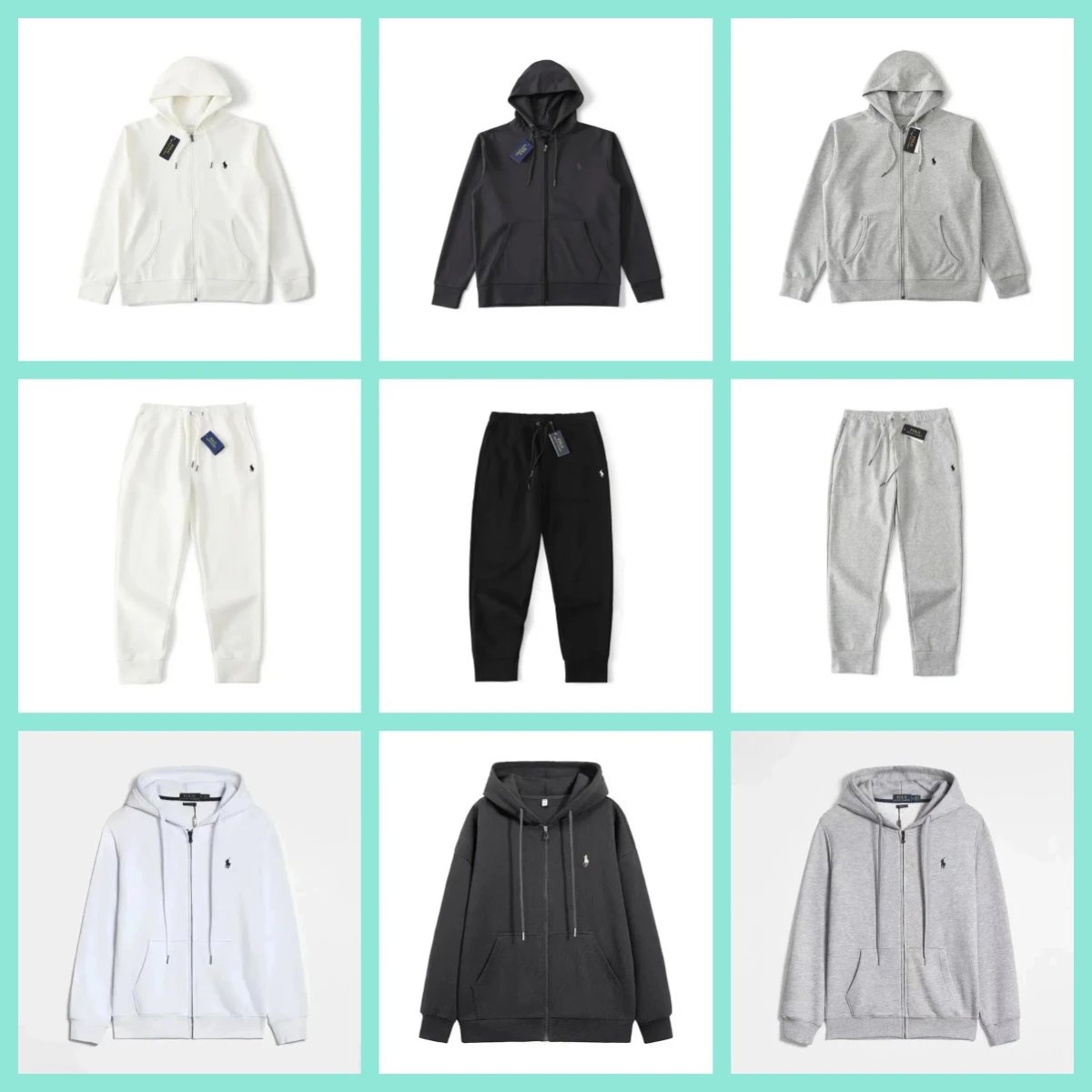 Polo Ralph Lauren Men's Hoodie and Sweatpants Set - Classic Comfort Wear