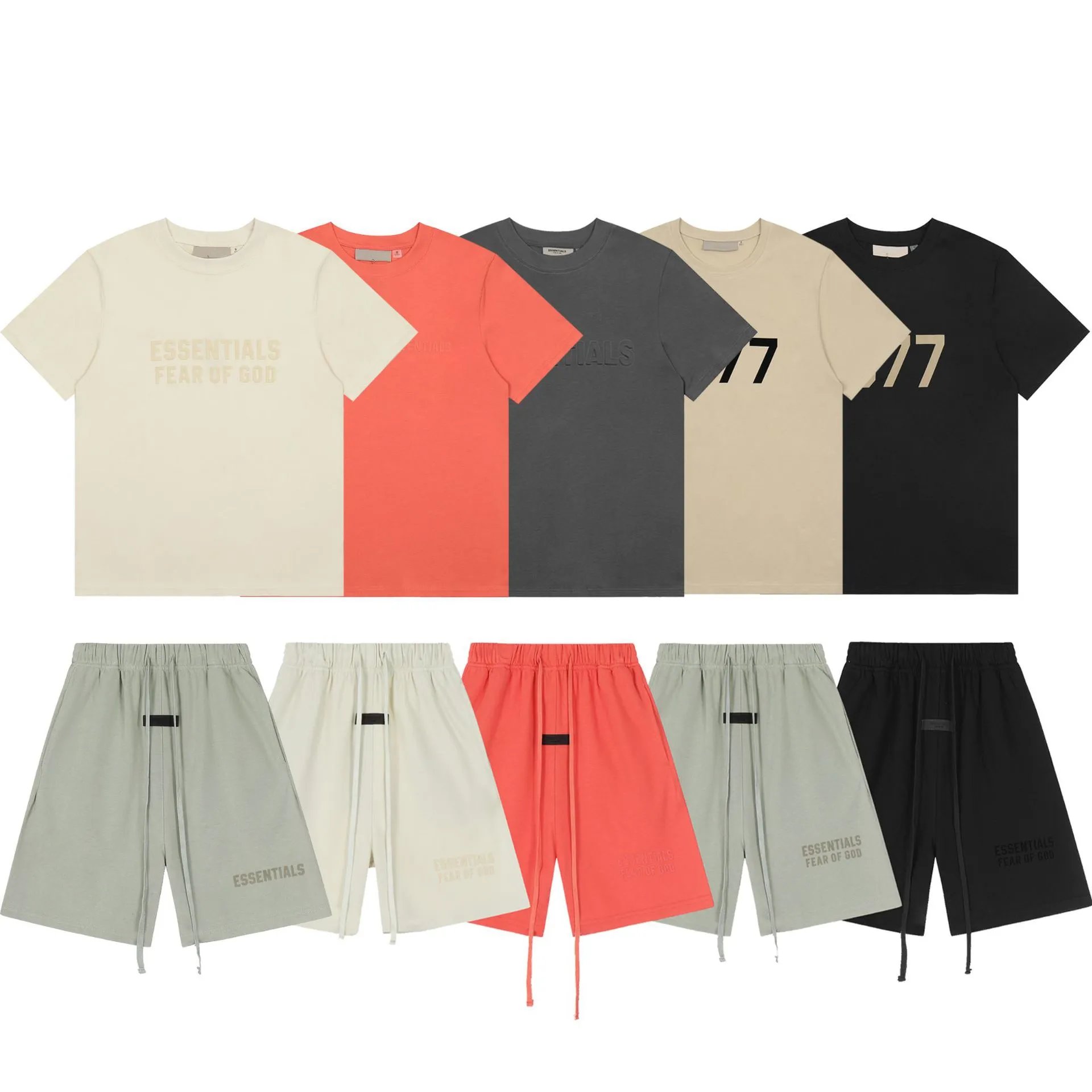 Essentials T-Shirts and Shorts Set by Fear of God