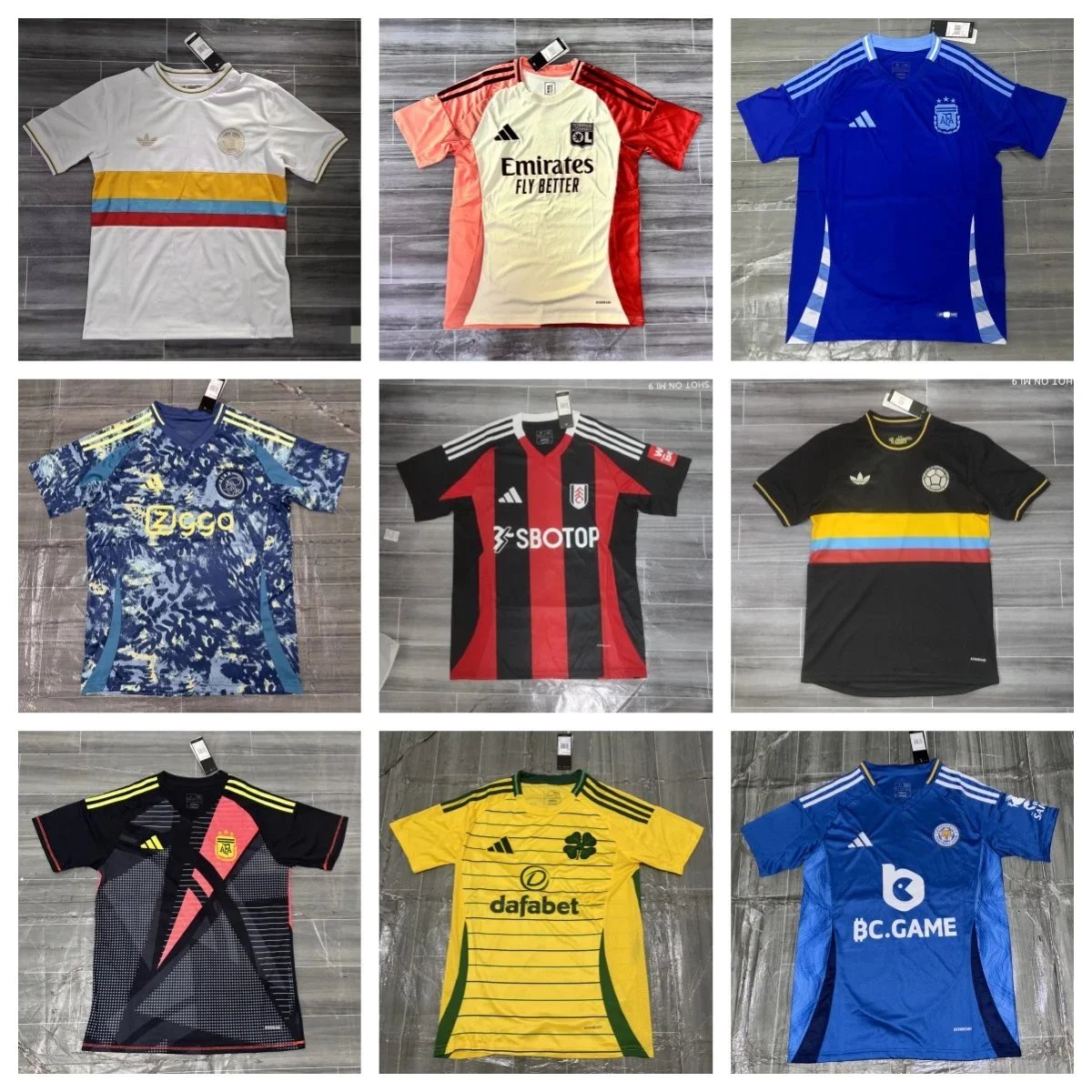 Official Adidas Football Jerseys for Men and Women - 2023-2024 Season