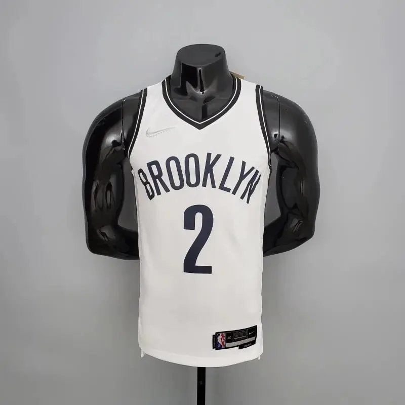 Brooklyn Nets #2 White Nike NBA Jersey