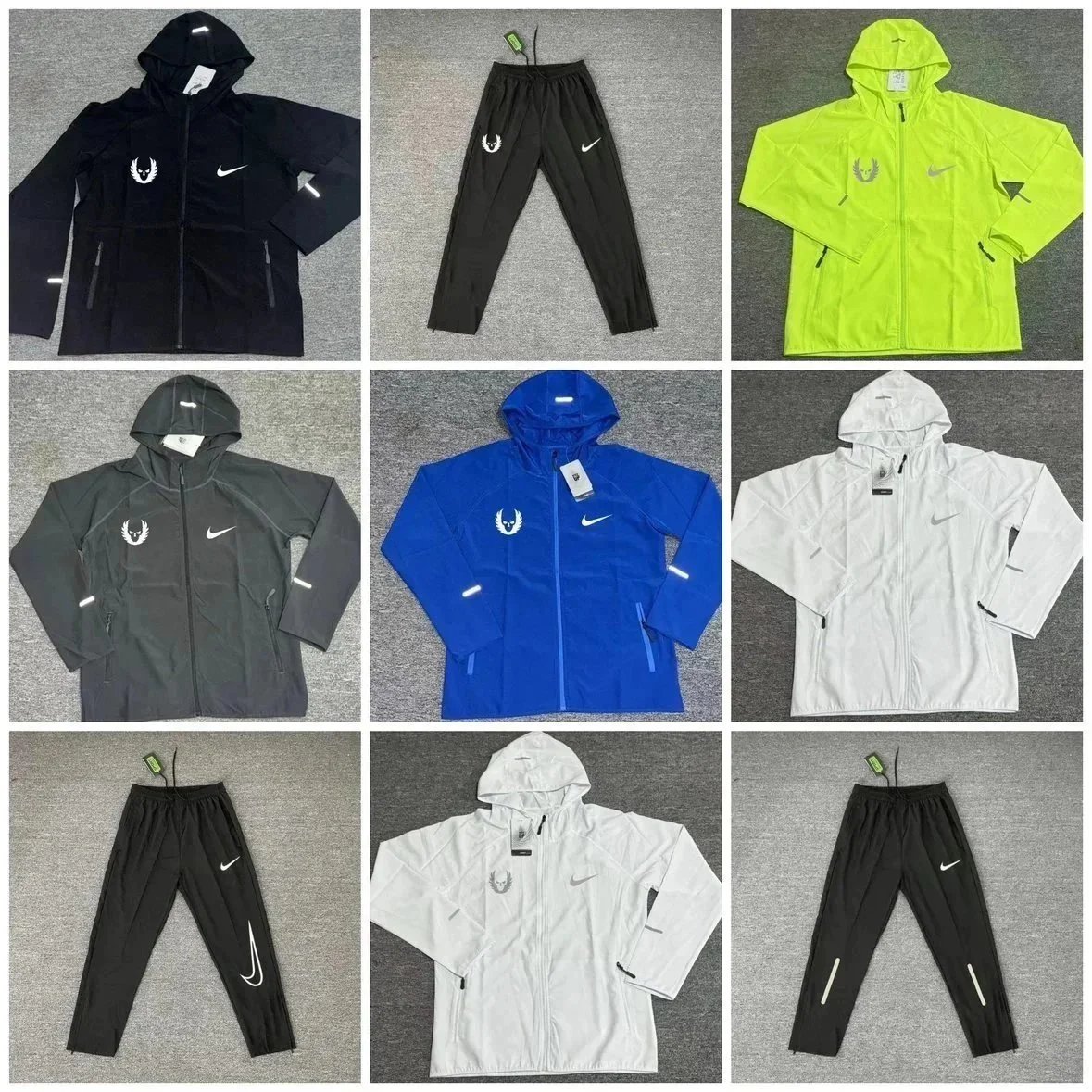 Nike Windrunner Hooded Jacket and Track Pants Set