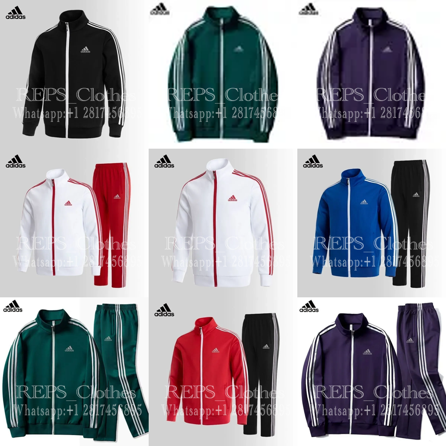 Adidas Track Suit Men Women Sportswear Jacket Pants Set