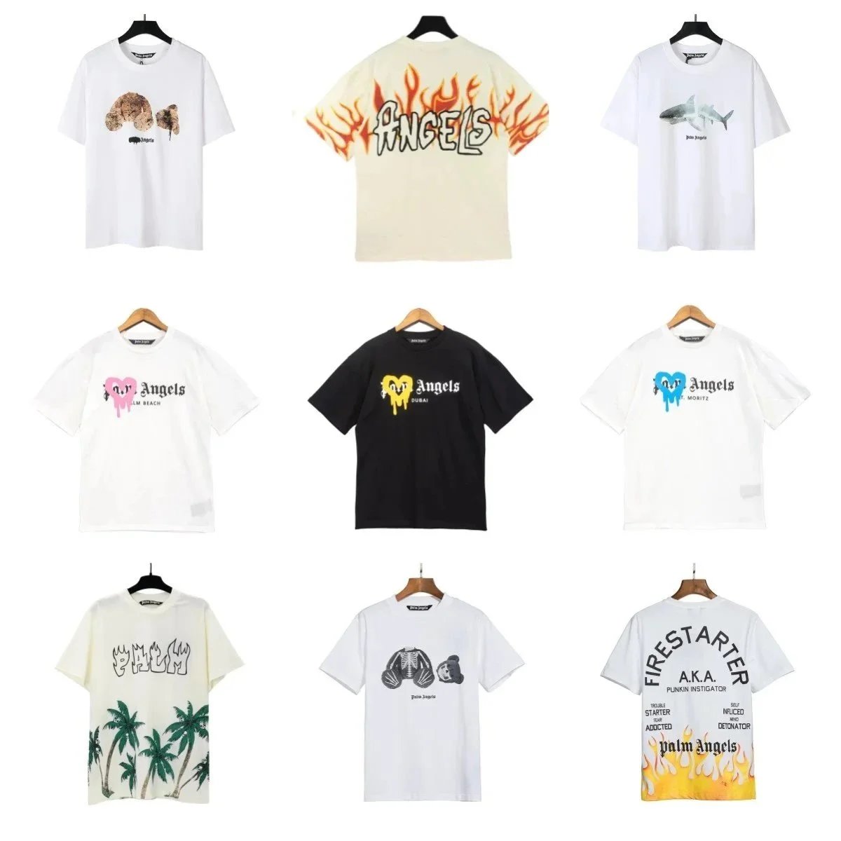 Palm Angels T-Shirts Collection - Streetwear Fashion