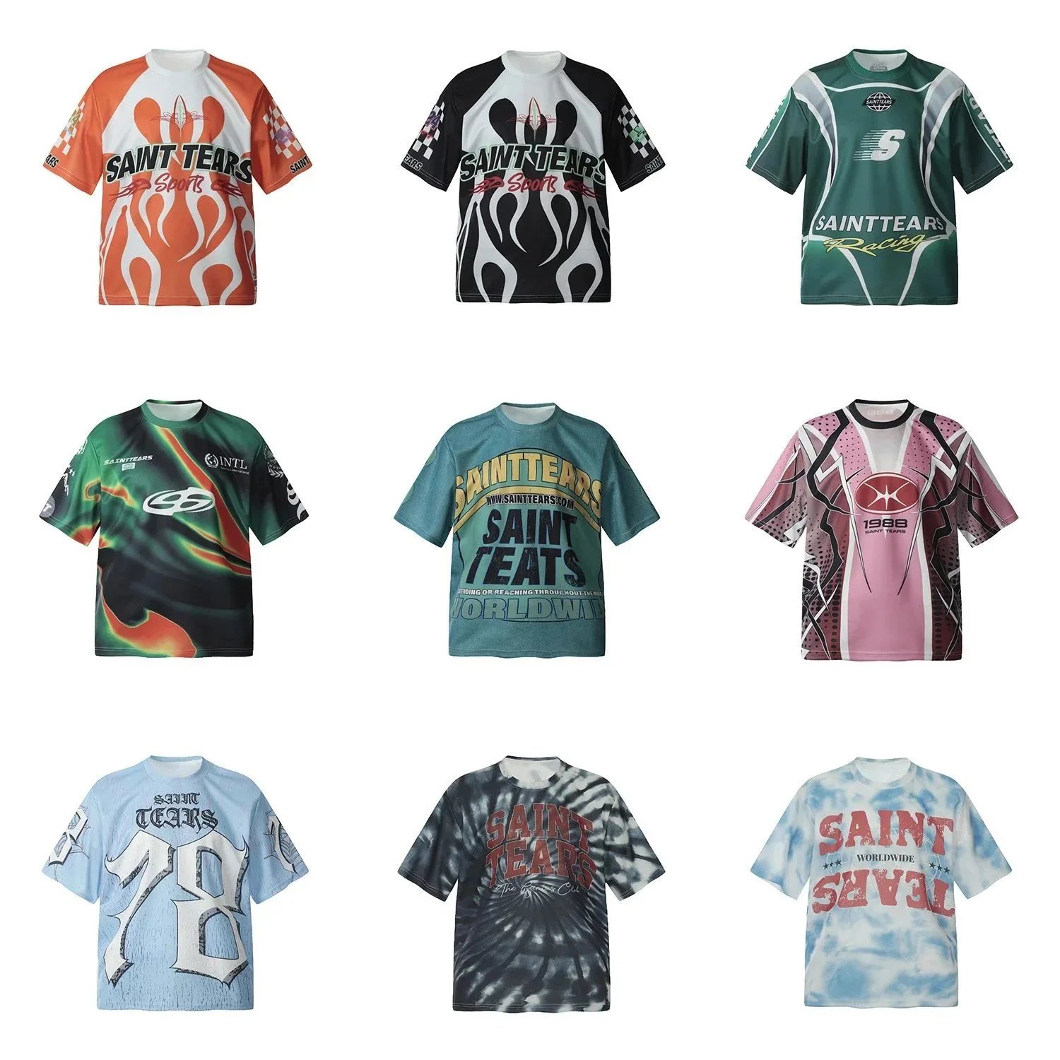 Saint Tears Racing Sport T-Shirts Collection