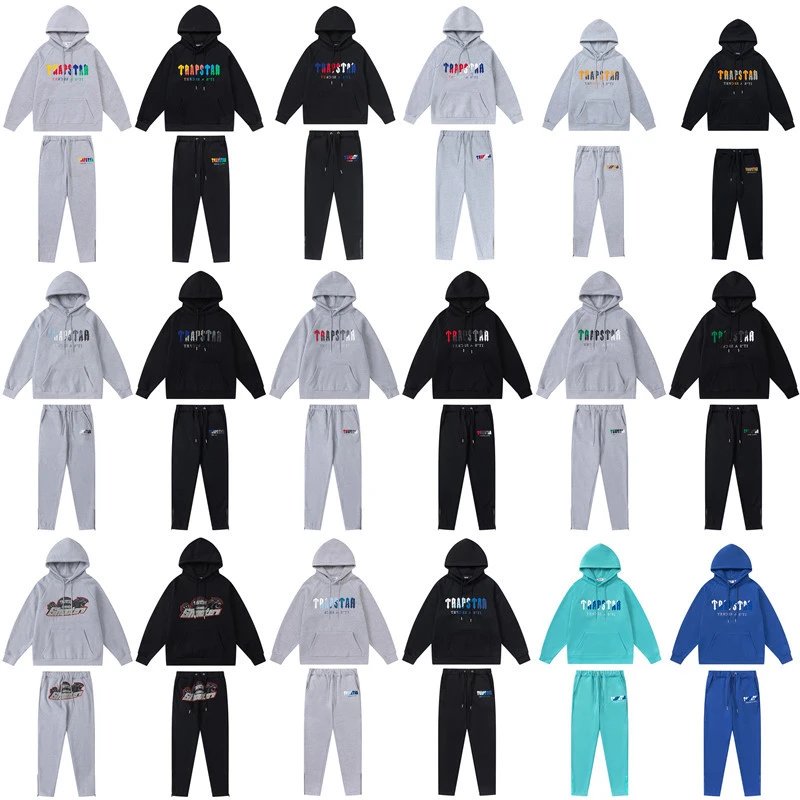 TRAPSTAR Hoodie and Sweatpants Set for Men and Women